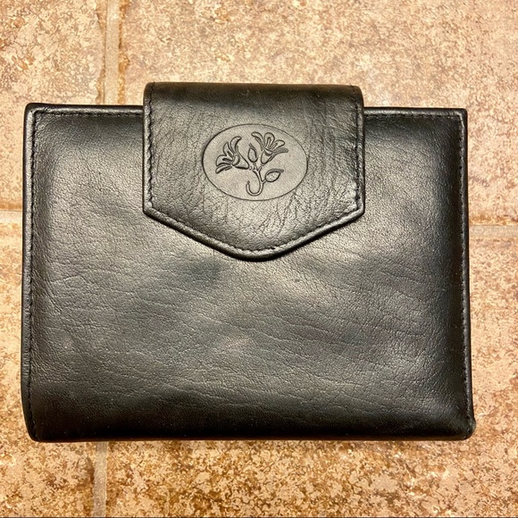 Buxton Bags Vintage Buxton Top Grain Cowhide Black Wallet Poshmark